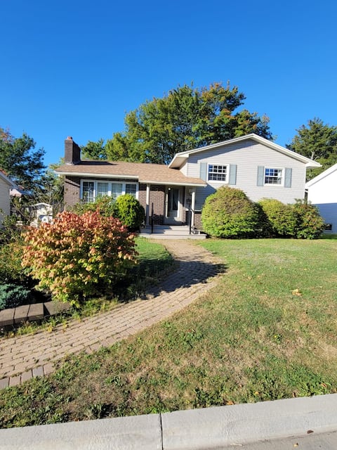 Elegant 3-Bedroom Haven, Private Bath + Deck & BBQ