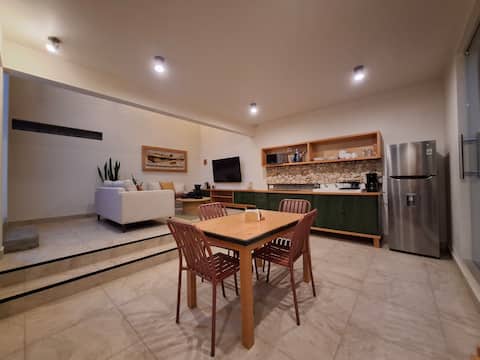 Casa Bromelia 1 / loft / Wi-Fi 120 MB / 5 minutes from ParqueCentral