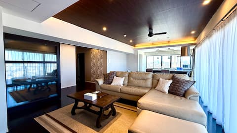 8F Perfect for family trips! 3LDK for up to 12 people! Reso Zaisen Hotel