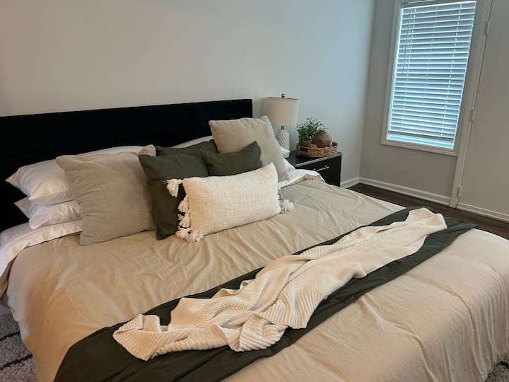 Ropa de cama y colchones de lujo.