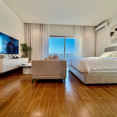 Modern Studio | Balcony | Gym | Talatona