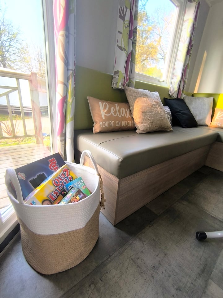 Mobil-home Clim 6 Pers • Piscines & Bbq • Plages - Saint-Jean-de-Monts