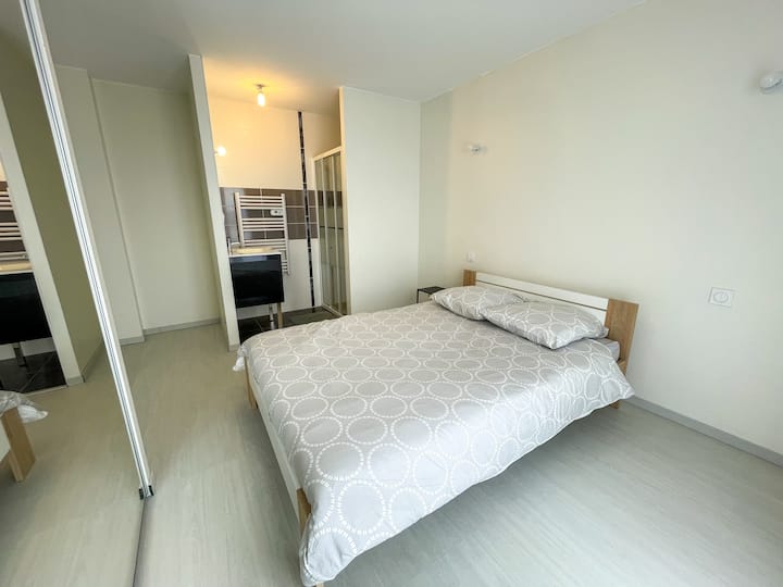 Master-suite i stueetagen