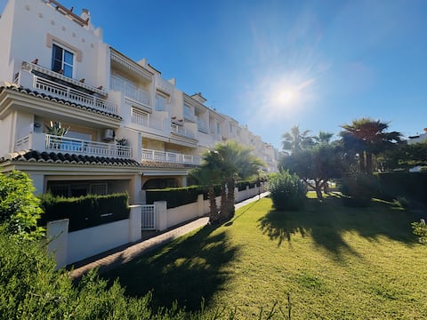 Jardín de Las Dunas. Beachfront Duplex