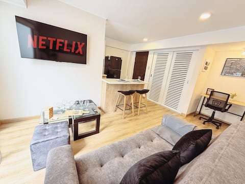 Brand new, centrally located apartment