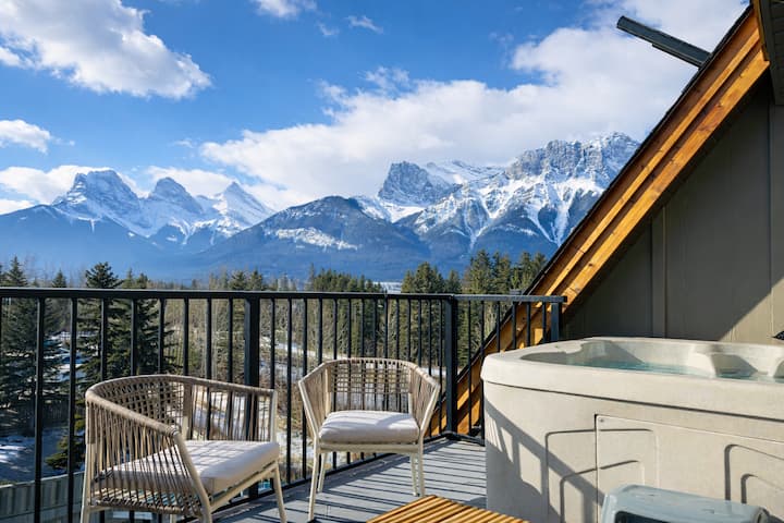 Lux Mountain Group Retreat*2hottub*16p*6ens Suites - Canmore