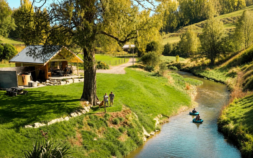 Cascade, a riverside cabin on a Waitomo farm, Waitomo District, Waikato, New Zealand, photo 5 of 10