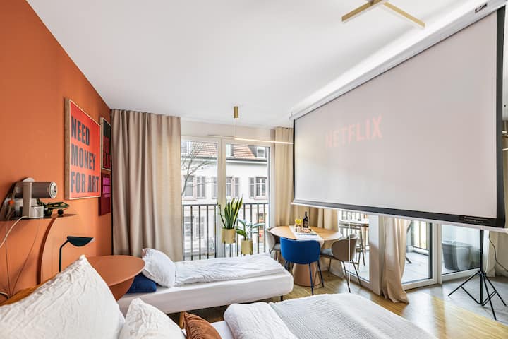 Justsunny –Contemporary Studio Apt Near Messe+city - Basilea