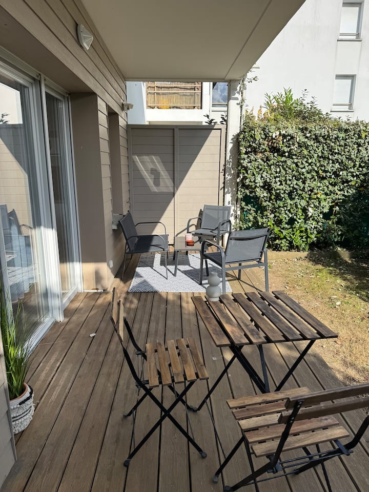 Appt Moderne Avec Jardin - Labenne