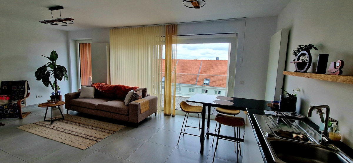 Top performing Airbnb: Central Apartment in Gent with Parking A&A in Gent