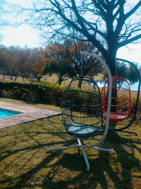 Pecanwood Villa with golf course & lake view