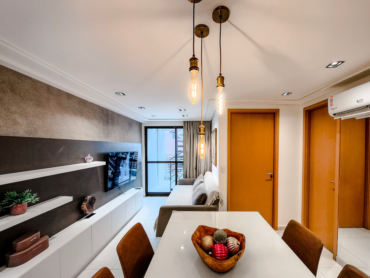 Imóvel de sucesso: Penthouse with Jacuzzi 130 m from Tambaú beach em Paraíba