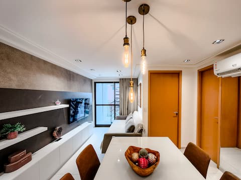 Successful Airbnb property: Penthouse with Jacuzzi 130 m from Tambaú beach in João Pessoa