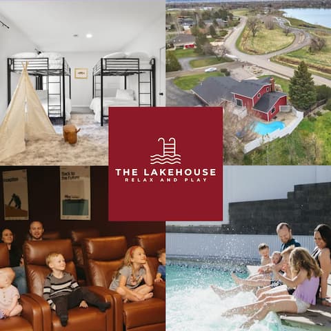 The Lakehouse: Theater, Game Room, Lakefront
