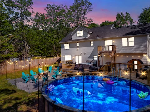 Heated Pool | Sauna | Firepit | HotTub | 4,000 sf