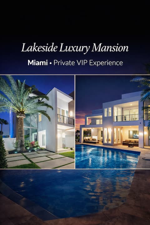 F1 Miami Mansion: Poolside Luxury Awaits