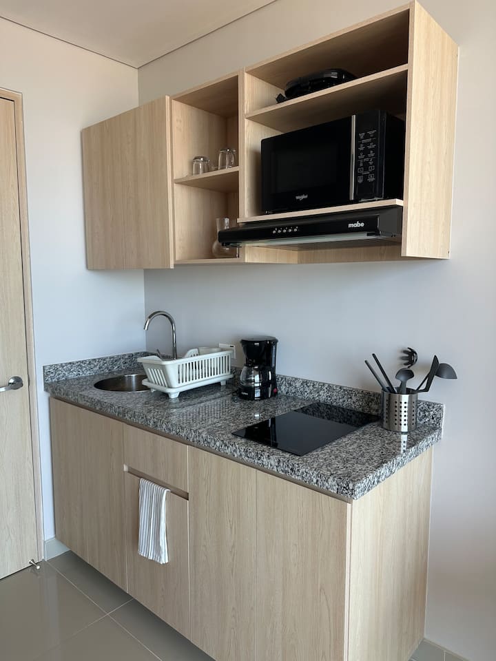Espectacular Eira Suite Marina 60 Vista Al Mar - コロンビー サンタ・マルタ