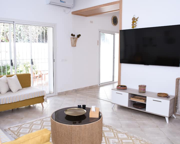 ÉLégante Villa à 500 M De La Plage A Hammamet. - 哈馬馬特