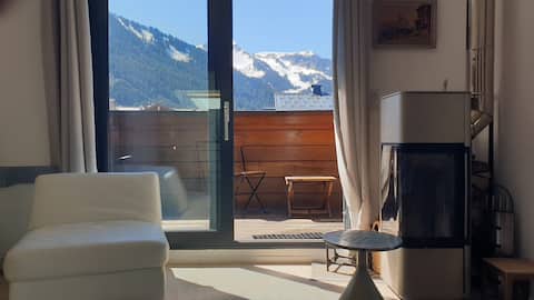 Popular Airbnb listing: charm and "grand standing" (big T3/T4) in Châtel