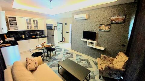 Top Airbnb: close to the sea (20) wifi, sauna, gym in Alanya