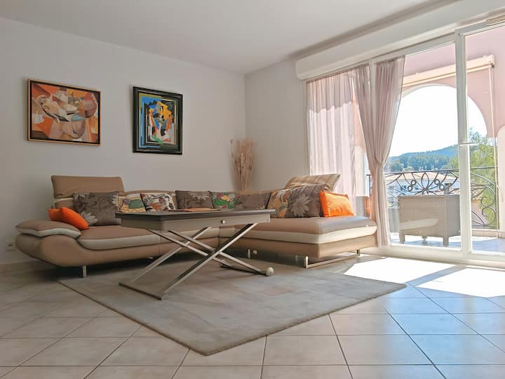 "Le Madrilène", Apt T3 Clim, Proche Plage, Parking - Les Lecques