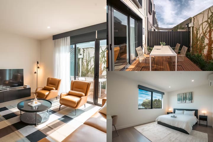 Tranquil Stay bw City & Coast |10 min Williamstown