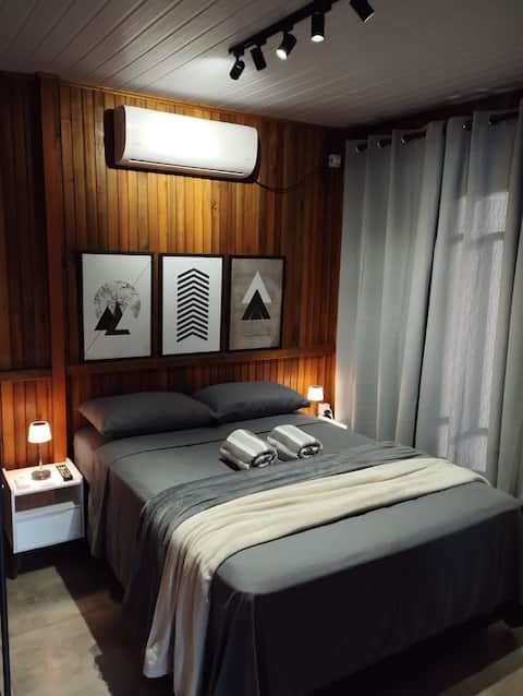 Casa Praia Bal. Rincão SC with Air Conditioning