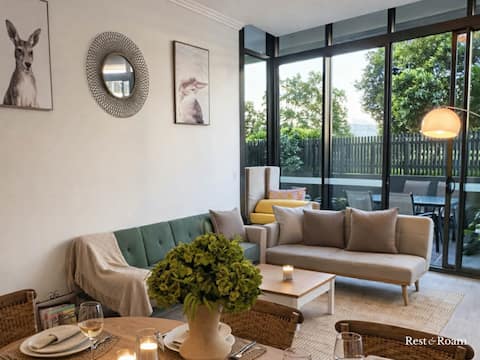 Popular Airbnb listing: 6 Beds + Parking | 1min Qudos | Private Courtyard in Sydney Olympic Park
