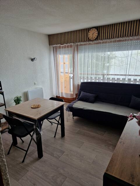 Successful Airbnb property: Cozy studio 100 m from the slopes in Cohennoz