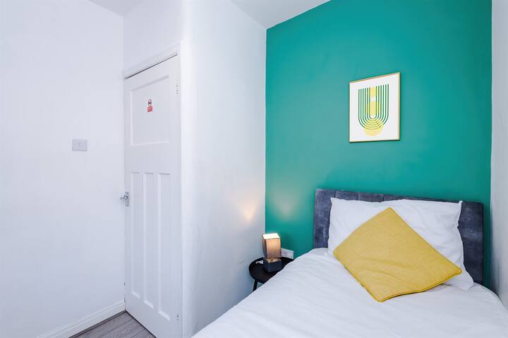 La camera da letto 3 dispone di un letto singolo con comfort da hotel