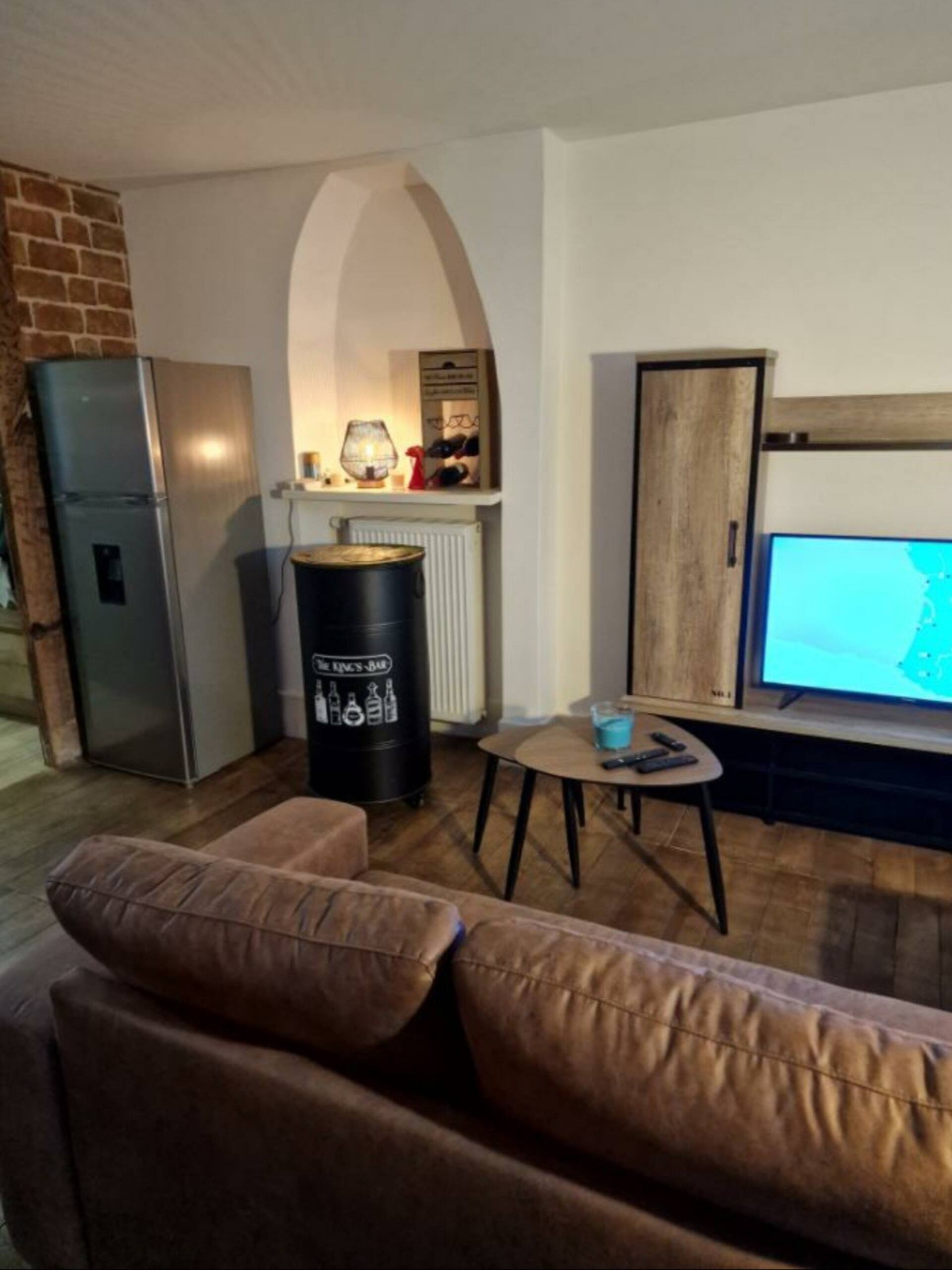 Chambre avec literie de qualité