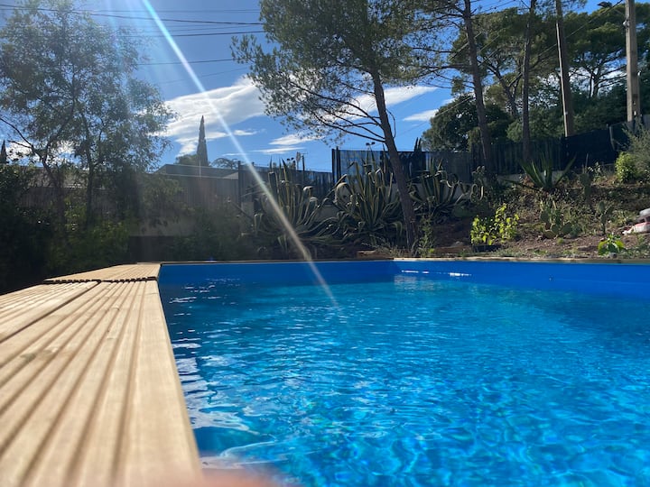 Loue Maison Avec Piscine Et Spa - Fréjus
