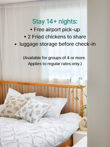 Entire home with 3 bedrooms in Seoul - [HanOnstay]고척돔#장박#방3개#온수역#홍대30분#영등포20분#서울역30분#단체#