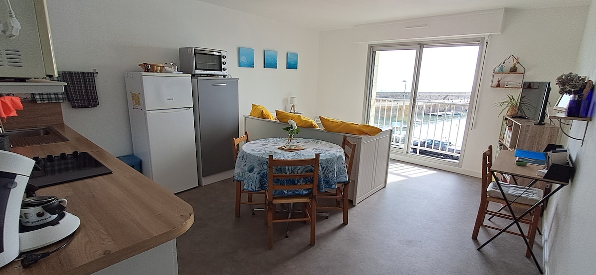 Propriété Airbnb réussie: Sea view apartment "La Vigie" à Binic étables Sur Mer