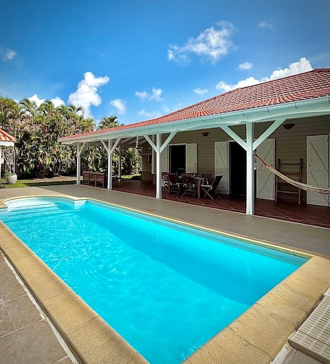 *Typical Creole Villa Mylena*
5 min Anse Michel!