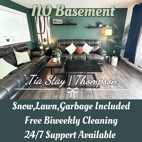 3 Beds | Parking&Kitchen&Laundry | For Contractors