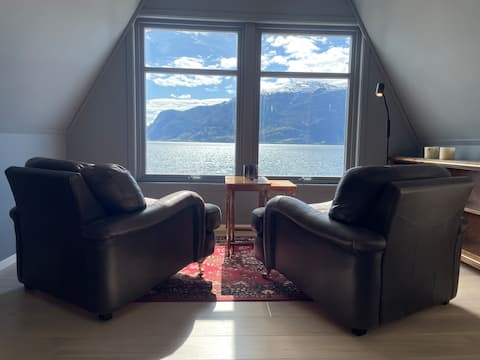 Popular Airbnb listing: Peaceful Fjord House (entire 2’nd floor apartment) in Sogndal