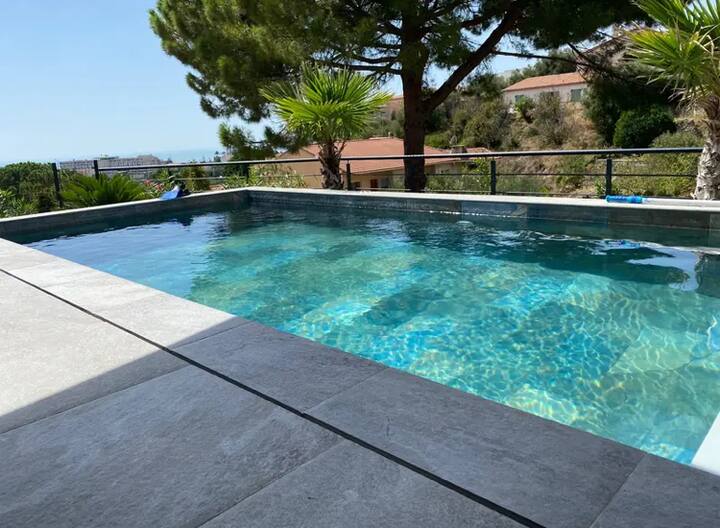 Maison Piscine Et Vue Mer à Nice - Nice