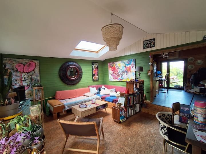 Nouveau ! Chalet Cosy Au Bord De L'océan - Erdeven