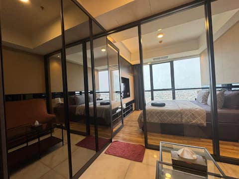 Giveley 1BR Apartment @The Smith Alam Sutera