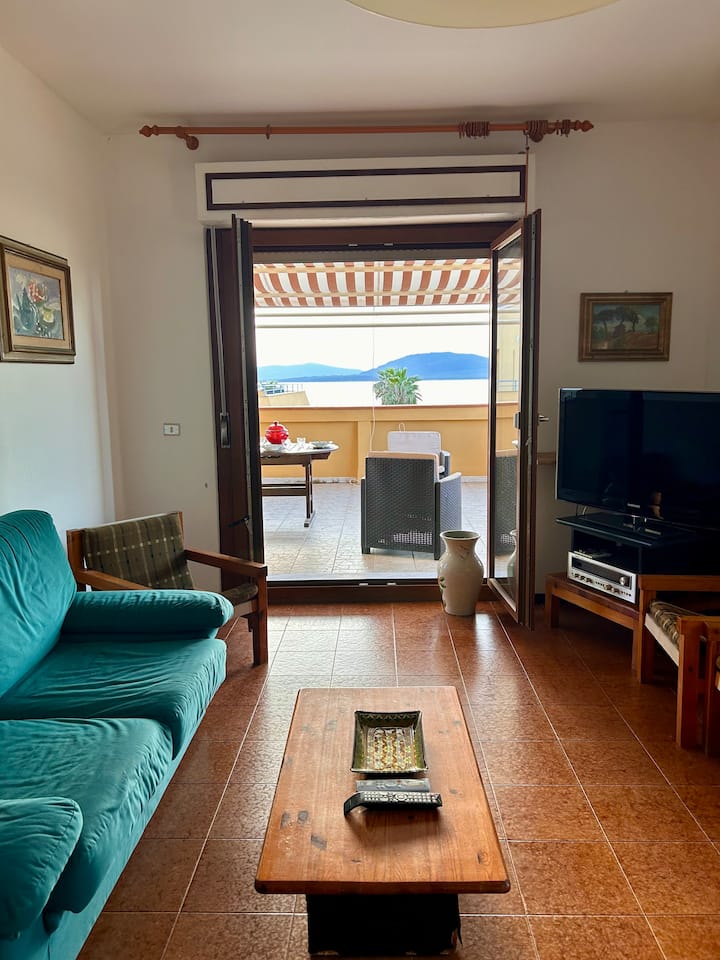 Penthouse With A Sea View Terrace + Parking - Alghero