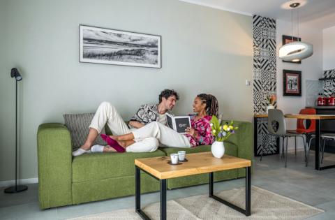 Popular Airbnb listing: Amber Nest – Design Apartment in Siedlce