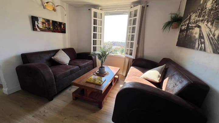 Villa Indépendante – Vue Mer, Jardin En Ville - La Turbie