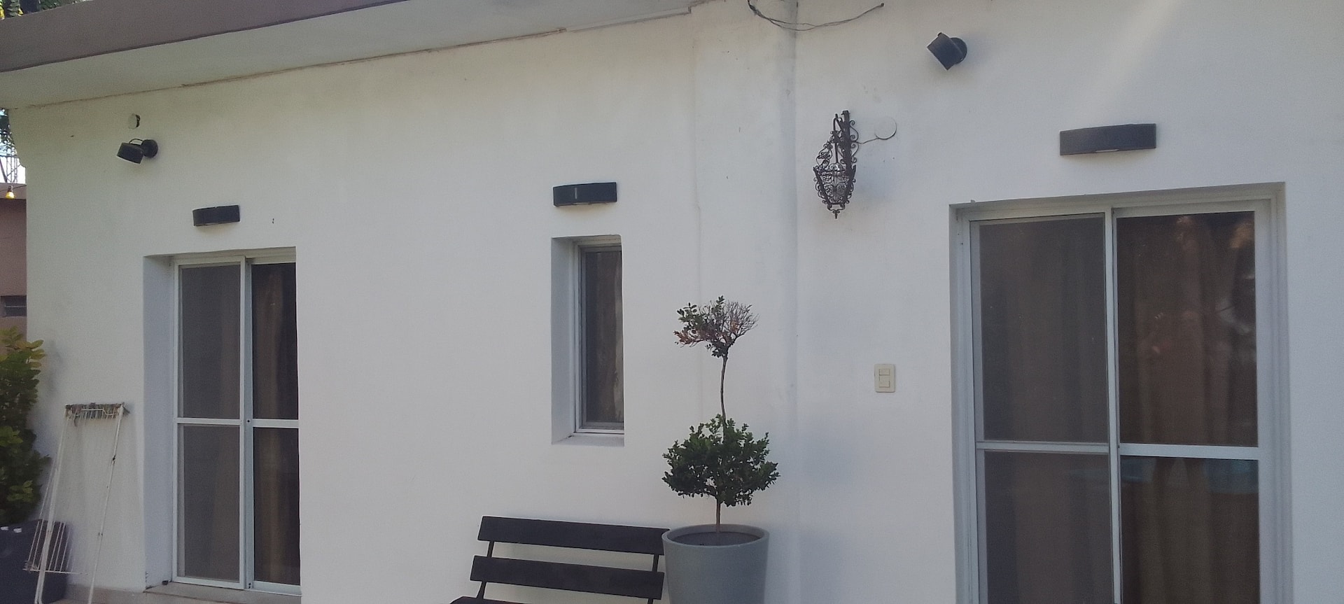 A house with a shared entrance