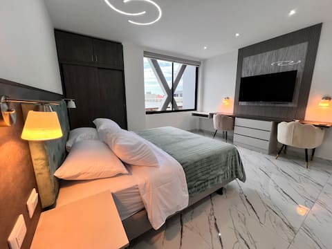 Unique Suite with Pool Garage Gym Laundry-5