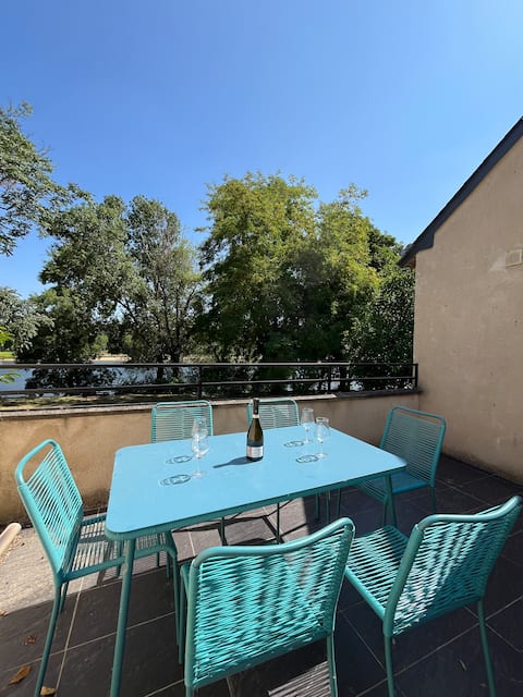 House on the banks of the Vienne