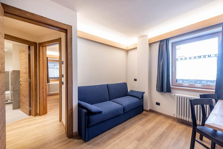 Three-room Apartment With Mountain View - Livigno