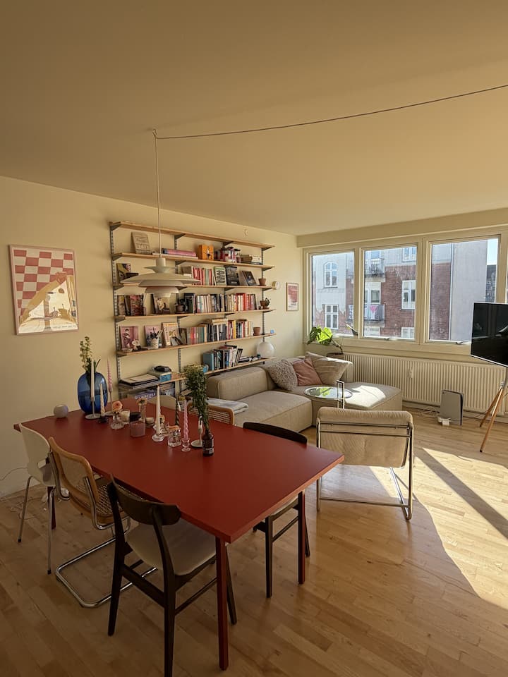 Bright Apartment In Fuglekvarteret - Copenhaguen