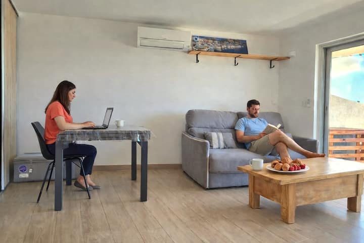 Les Embruns -Super Vue Mer,refait à Neuf + Parking - La Ciotat