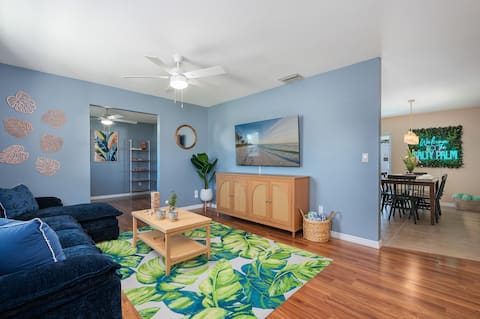 Top Airbnb: Heated Pool Home Near Beaches with Family Gameroom in West Bradenton